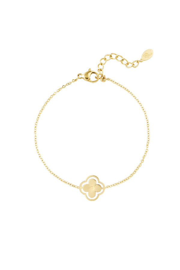bracelet double clover