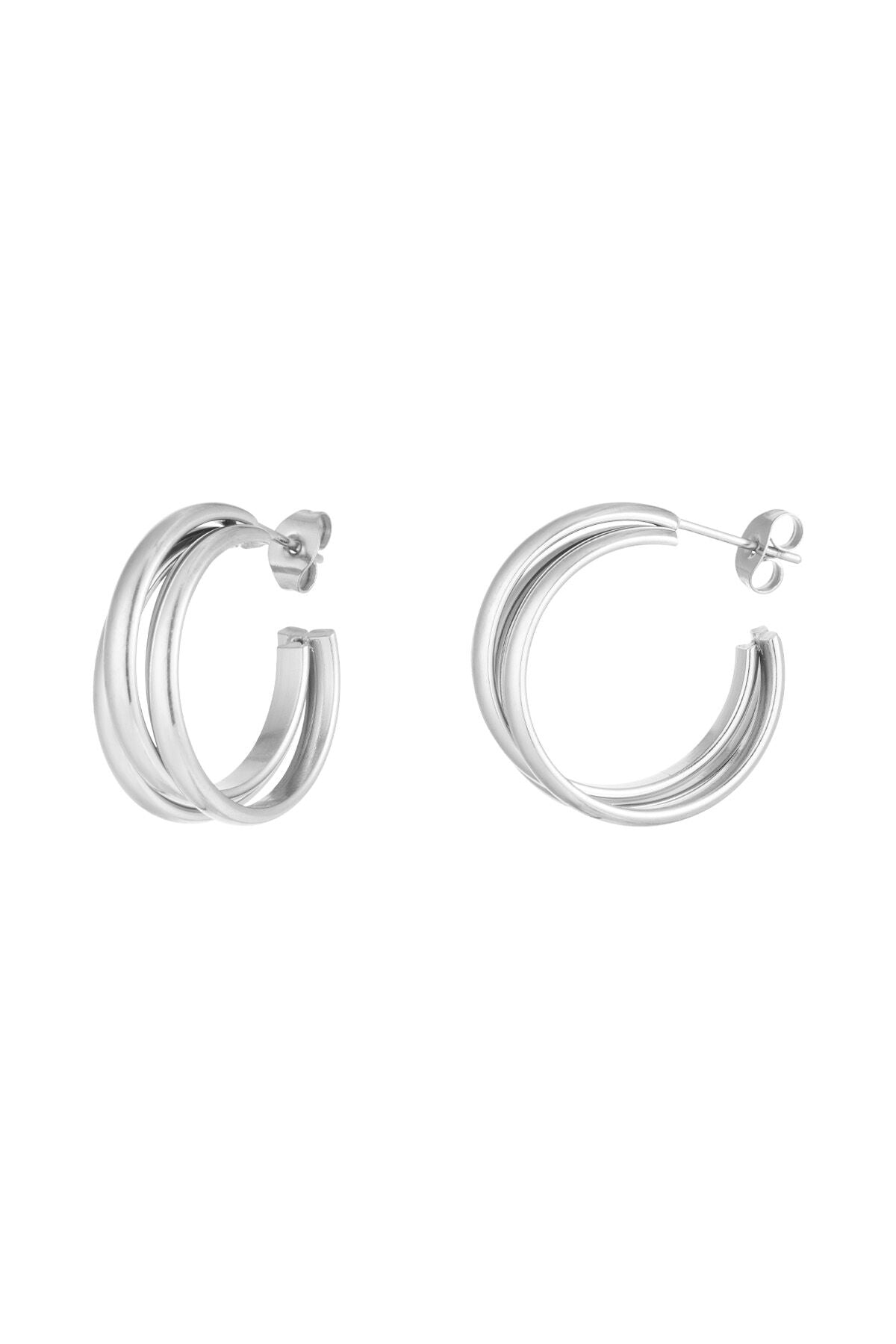 triple treasure earrings