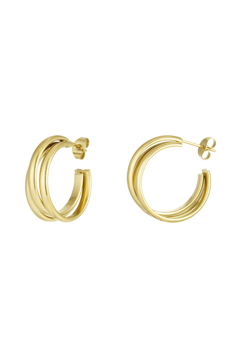triple treasure earrings