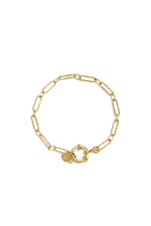 Signature link bracelet