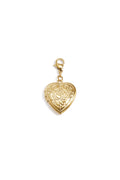 Jewelry charm heart pendant photo rose DIY